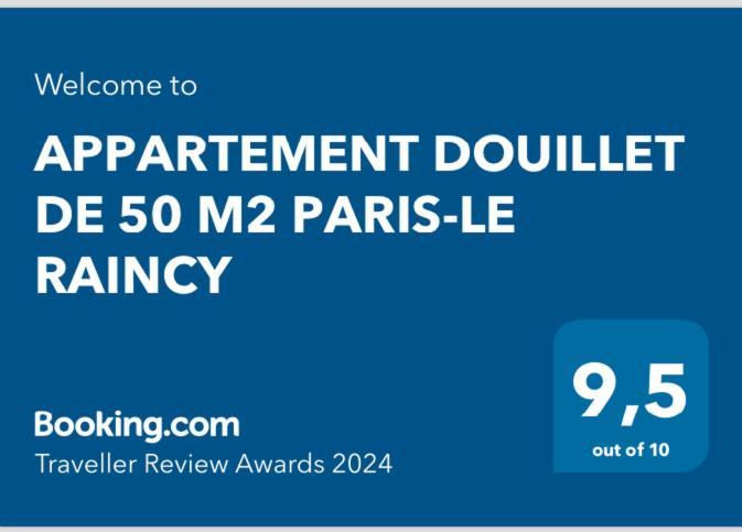 דירות Doux Cocon De 50 M2 Paris-Le Raincy מראה חיצוני תמונה